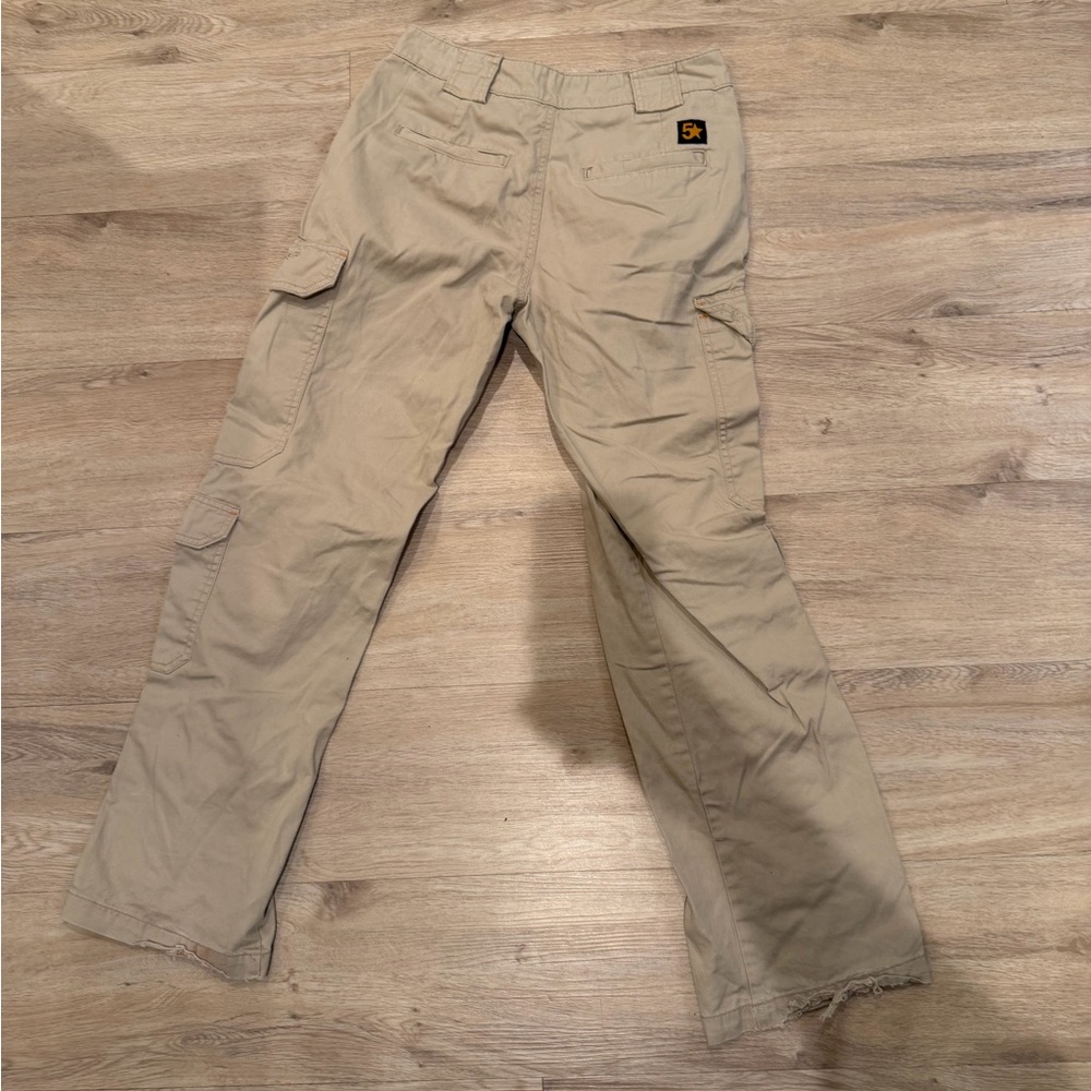 Five Star Women's Tan Cargo Pants - Picture 5 of 8